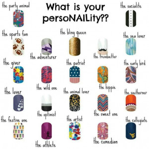 jamberrynails what is your personality????