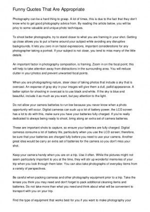 Funny Quotes That Are Appropriate