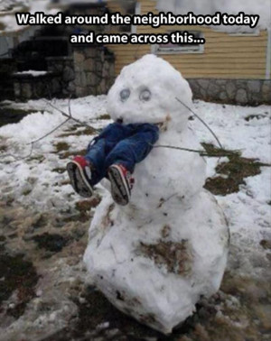 Amazingly Creative Snowmen – 36 Pics