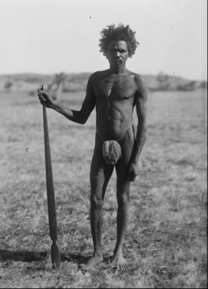 1922 photograph of an Aboriginal hunter (from the National Museum of ...