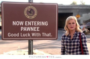 Good Luck Quotes Insulting Quotes Parks And Recreation Quotes