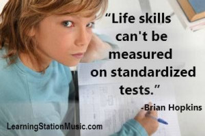 ... of teachers having a voice regarding standardized testing.#Quote