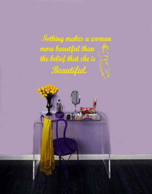 Wall Vinyl Decal Sticker Removable Room Window Beauty Salon Shop Quote ...
