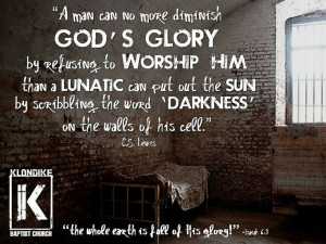 Lewis on God's Glory and Worship