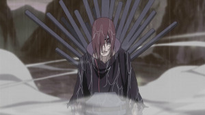 Nagato wounded following his fight with Hanzō.