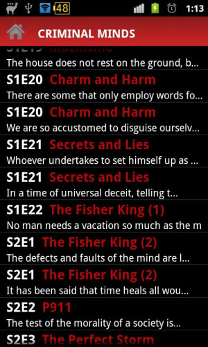 Unsub Criminal Minds Quotes - Android Apps on Google Play