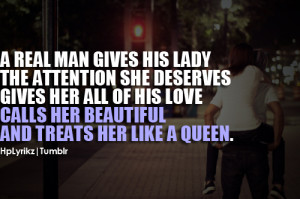 Real Man Gives His Lady the Attention She Deserves Gives Her All Of ...