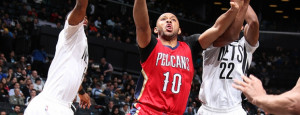 Eric Gordon helped lead the Pelicans to a road victory over the ...