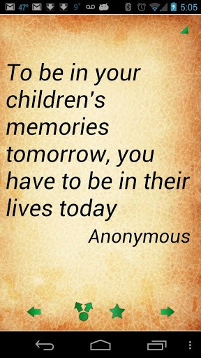 View bigger - Parenting Quotes Pro for Android screenshot
