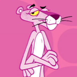 The Pink Panther imitates nothing, it reproduces nothing, it paints ...