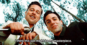 Lt. Aldo Raine, Inglourious Basterds (2009). Directed by Quentin ...