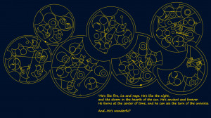 Quote from doctor who in gallifreyan by sebrein