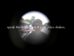 speak the truth