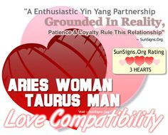 Aries Woman And Taurus Man - A Yin Yang Relationship - SunSigns.Org ...