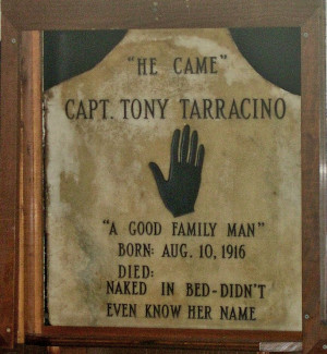 captain tony s saloon has been the starting point for