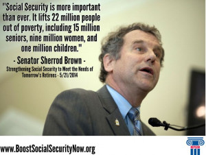 Thank you Senator Sherrod Brown for your strong support of Social ...