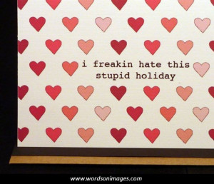 Anti valentines day quotes