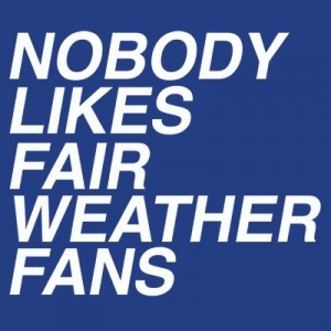 fair weather friends