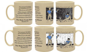 tom sawyer mug help tom s friend paint the fence