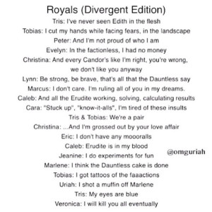 Royals Divergent edition