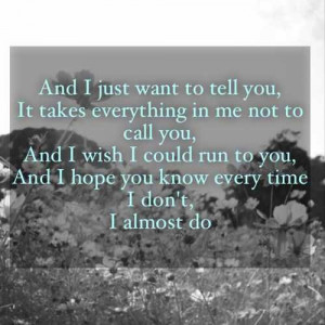 Taylor swift - I almost do