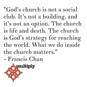 multiply quote - Chan on the local church