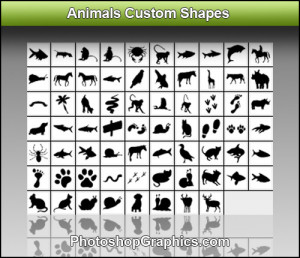 Free Animals Brushes Shapes Png Vectors And Picture Photoshop ...