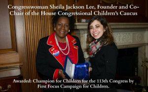Congresswoman Sheila Jackson Lee, the Founder and Co-Chair of the ...