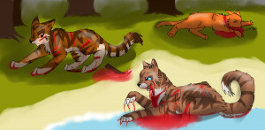 Hawkfrost's Death by Leafy44