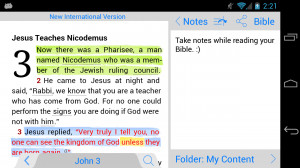 NIV Teen Study Bible - screenshot