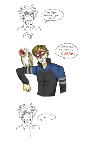 Ryan and an Owl just seem like such an obvious mix.