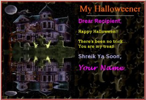 Free Halloween Card Pattern - halloween quotes, halloween sayings