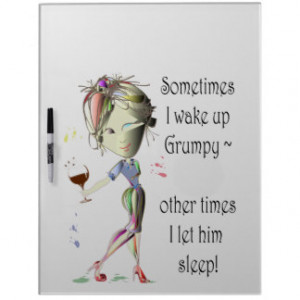 Funny Sayings Dry Erase Boards