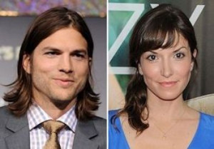 Ashton Kutcher Brings Lorene Scafaria to Oscar Party
