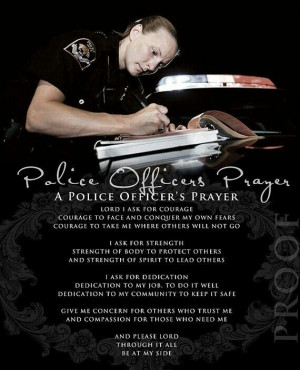 Police prayer