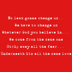 Macklemore Same Love Having Quotes For Days Lyrics