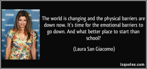 More Laura San Giacomo Quotes