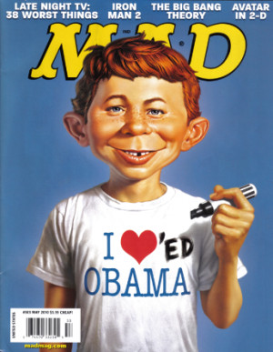 Alfred E. Newman unendorses Obama