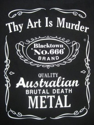 shirt thy art is murder¨ death metal deathcore bandshirts band t ...