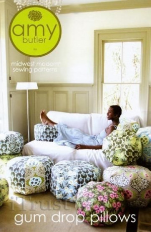 Amy Butler Gum Drop Pillows Sewing Pattern - FREE SHIPPING #Christmas ...