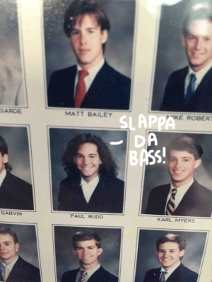 Paul Rudd's College Fraternity Photo Is The Ultimate Throwback! Behold ...