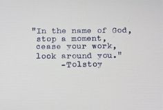 Tolstoy Quotes