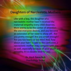 Narcissists, abuse. Letting go