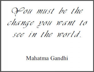 Gandhi Quotes Change Image