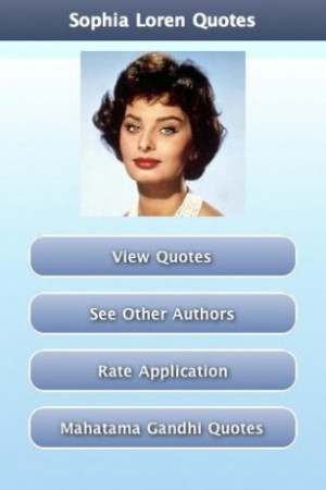 View bigger - Sophia Loren Quotes for Android screenshot