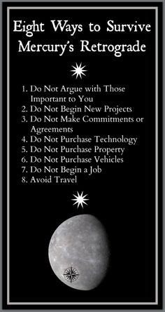 ... article on eight simple ways to get through the retrograde of Mercury
