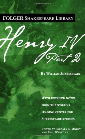 Henry IV, Part II (Folger Shakespeare Library)