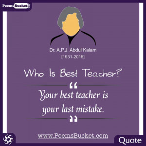 Inspirational Quote By Dr. APJ Abdul Kalam