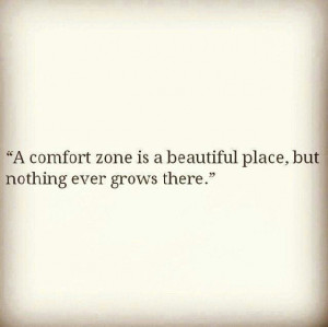 Don't get too comfortable...