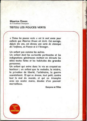 Extrait Tistou Les Pouces Verts By Maurice Druon Page 60 picture
